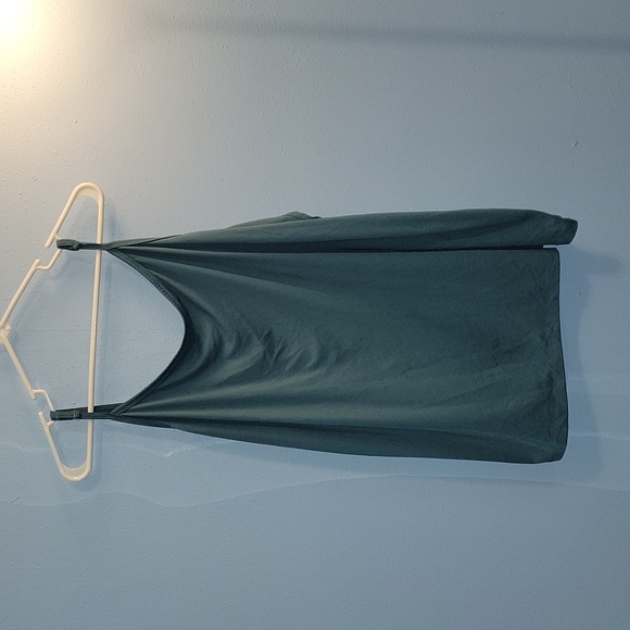 Terra & Sky teal blue cami tank top